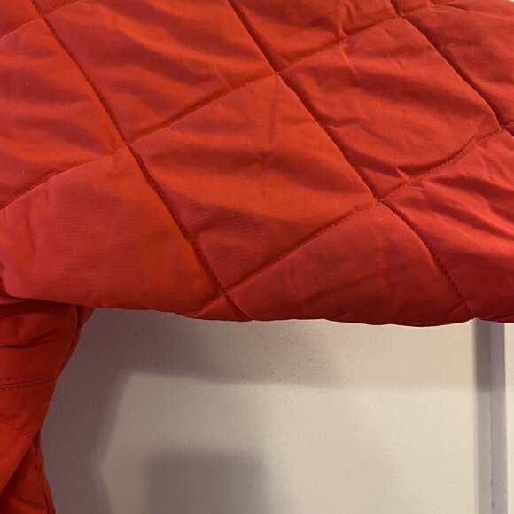VTG BOGNER Puffer Ski Snowboard Red Jacket Quilted USA Made Women’s Size 12 - Picture 3 of 12